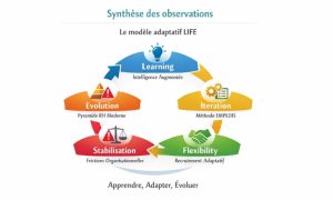 Figure 3 — Modèle adaptatif LIFE : boucle d’évolution organisationnelle